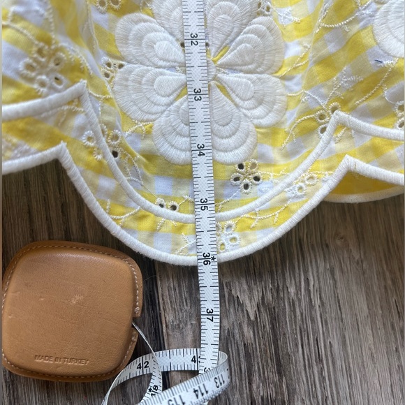 INNIKA CHOO FRIDA BURDS MINI SMOCK IN HONEYCOMB check. Size 1. - Picture 14 of 15